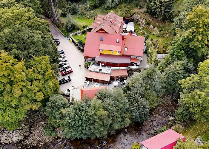 Harmont Montis- dawna Zającówka- IDEALNA lokalizacja - leśna enklawa w centrum miasta! Sauna, masaże, zabiegi spa! Szklarska Poręba